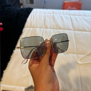 Ray-Ban 1971 square sunglasses with case